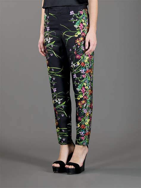 flora gucci pants|Gucci bag transparent.